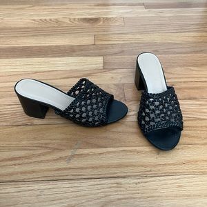 Women’s Black Slip on Sandals